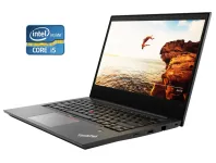 Ноутбук Б-клас Lenovo ThinkPad E480 / 14" (1920x1080) IPS / Intel Core i5-8250U (4 (8) ядра по 1.6 - 3.4 GHz) / 12 GB DDR4 / 256 GB SSD M.2 / Intel UHD Graphics 620 / WebCam / Win 10 Pro б/в