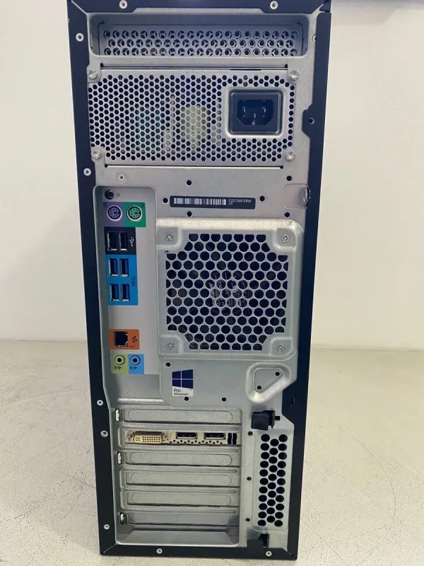 Робоча станція Б-клас HP Z440 Workstation Tower / Intel Xeon E5-2683 v3 (14 (28) ядер по 2.0 - 3.0 GHz) / 32 GB DDR4 / 256 GB SSD / nVidia Quadro K2200, 4 GB GDDR5, 128-bit / DVD-ROM б/в - зображення 5
