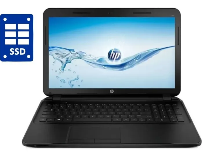 Ноутбук Б-клас HP 250 G5 / 15.6" (1366x768) TN / Intel Pentium N3710 (4 ядра по 1.6 - 2.56 GHz) / 8 GB DDR3 / 120 GB SSD / Intel HD Graphics 405 / WebCam б/в - зображення 1