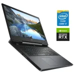 Ігровий ноутбук Б-класу Dell G7 7790 / 17,3" (1920x1080) IPS / Intel Core i7-9750H (6 (12) ядра по 2,6 - 4,5 ГГц) / 16 ГБ DDR4 / 256 ГБ SSD NVMe + 1000 ГБ HDD / nVidia GeForce RTX 2060, 6 ГБ GDDR6, 192-bit / WebCam б/в