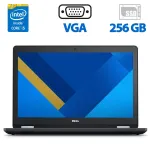 Ноутбук Б-клас Dell Latitude E5570 / 15.6" TN / Core i5-6300U (2(4) ядра по 2.4-3GHz) / 4GB DDR4 / 256GB SSD / HD Graphics 520 / WebCam / HDMI б/в