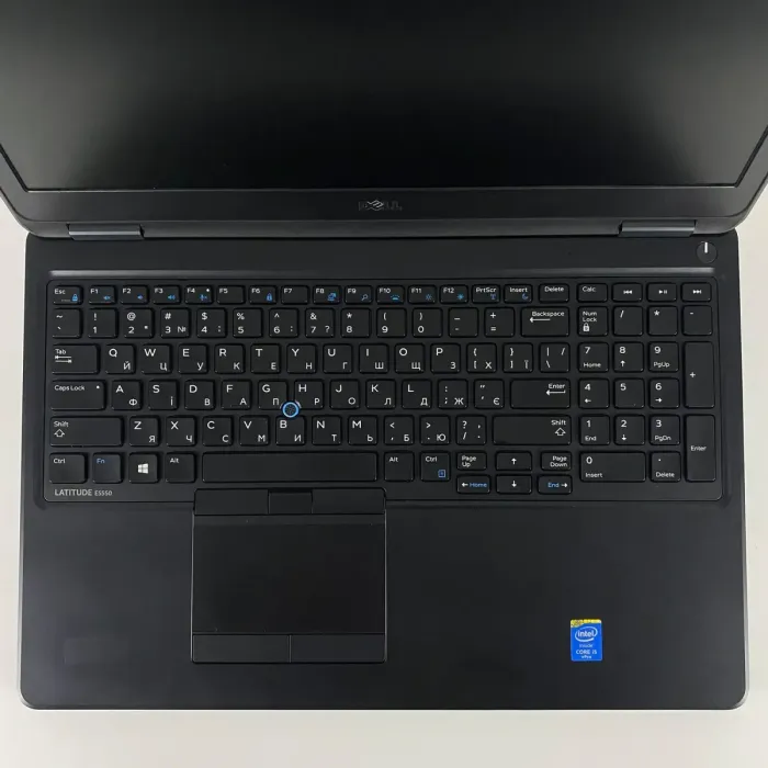 Ноутбук Dell Latitude E5550 / 15.6" (1366x768) TN / Intel Core i5-5300U (2 (4) ядра по 2.3 - 2.9 GHz) / 16 GB DDR3 / 256 GB SSD / Intel HD Graphics 5500 / WebCam / HDMI б/в - зображення 3
