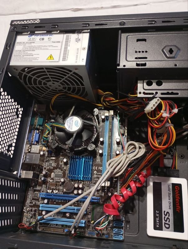 ПК DTS TD-106 Tower / Intel Core 2 Quad Q8200 (4 ядра по 2.33 GHz) / 8 GB DDR3 / 128 GB SSD / Intel GMA 4500 / 350W б/в - зображення 6