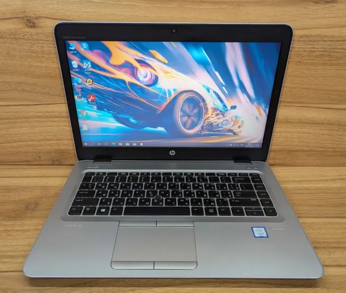 Ультрабук HP EliteBook 840 G4 / 14" (1920x1080) IPS / Intel Core i5-7200U (2 (4) ядра по 2.5 - 3.1 GHz) / 8 GB DDR4 / 240 GB SSD / Intel HD Graphics 520 / WebCam / Fingerprint / Windows 10 б/в - зображення 2