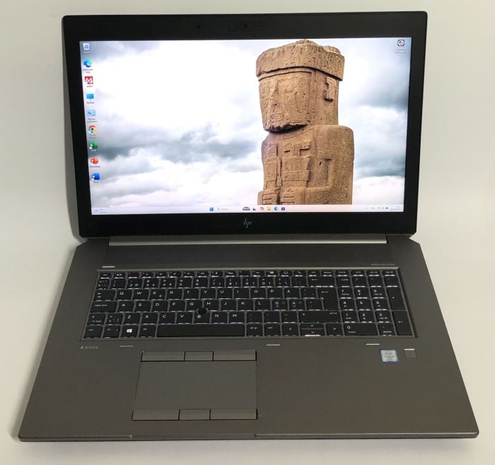 Мобільна робоча станція HP ZBook 17 G6 / 17,3" (1920x1080) IPS / Intel Core i7-9850H (6 (12) ядер по 2,6 - 4,6 ГГц) / 32 ГБ DDR4 / 512 ГБ SSD NVMe / nVidia Quadro RTX 3000, 6 ГБ GDDR6, 192-біт / WebCam / Win 11 Pro б/в - изображение 2