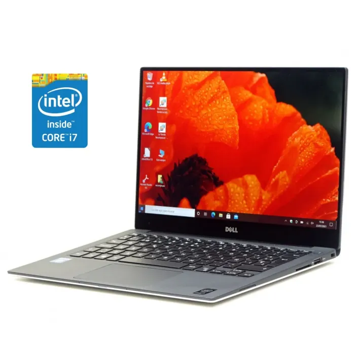 Ультрабук Б-клас Dell XPS 13 9343 / 13.3" (1920x1080) IPS Touch / Intel Core i7-5600U (2 (4) ядра по 2.6 - 3.2 GHz) / 8 GB DDR3 / 256 GB SSD / Intel HD Graphics 5500 / WebCam / Win 10 Pro б/в - зображення 1