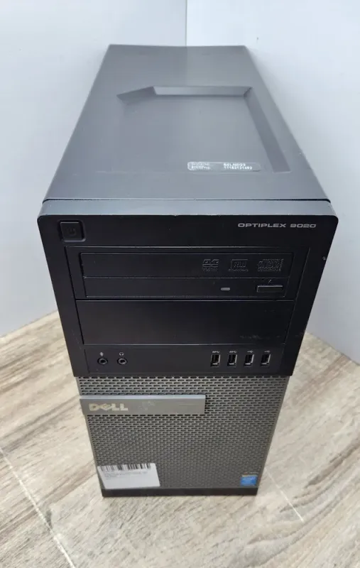 Комп'ютер Dell OptiPlex 9020 Tower / Intel Core i5-4590 (4 ядра по 3.3 - 3.7 GHz) / 8 GB DDR3 / 120 GB SSD / Intel HD Graphics 4600 / DVD-ROM б/в - зображення 4