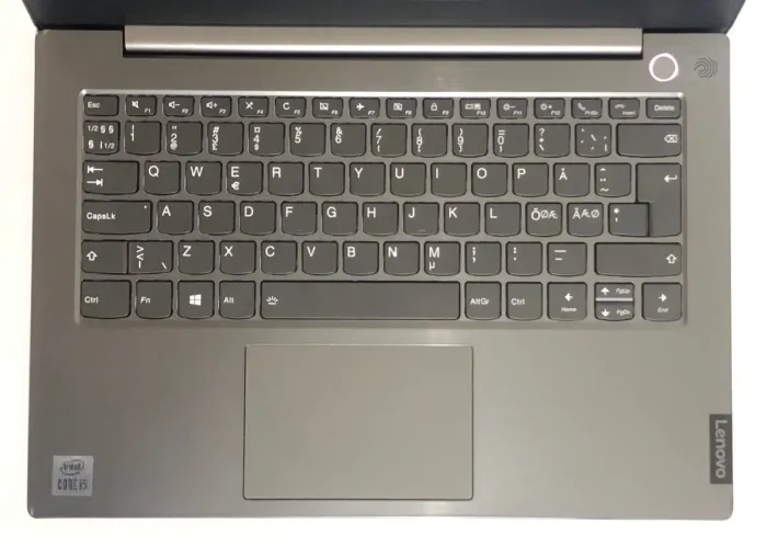 Ультрабук Б-клас Lenovo ThinkBook 14IIL / 14" (1920x1080) IPS / Intel Core i5-1035G1 (4 (8) ядра по 1.0 - 3.6 GHz) / 8 GB DDR4 / 128 GB SSD / Intel UHD Graphics / WebCam / Win 11 Pro б/в - зображення 8