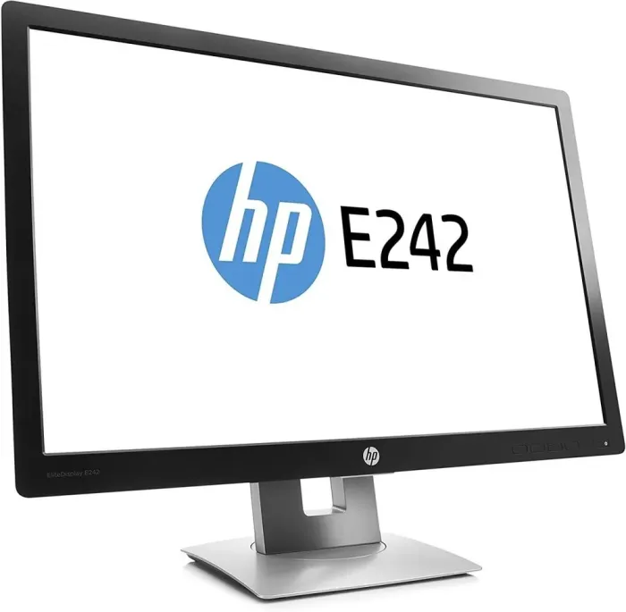 Монітор HP EliteDisplay E242 / 24" (1920x1200) IPS / 1x HDMI, 1x DP, 1x VGA, 3x USB 2.0 / VESA 100x100 / Pivot б/в - зображення 4