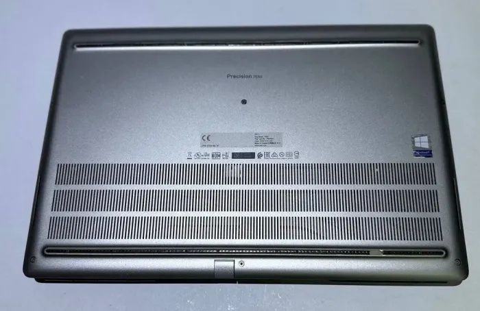 Ноутбук Dell Precision 7550 / 15.6" (1920x1080) IPS / Intel Core i5-10400H (4 (8) ядра по 2.6 - 4.6 GHz) / 16 GB DDR4 / 256 GB SSD / Intel UHD Graphics / WebCam б/в - зображення 5