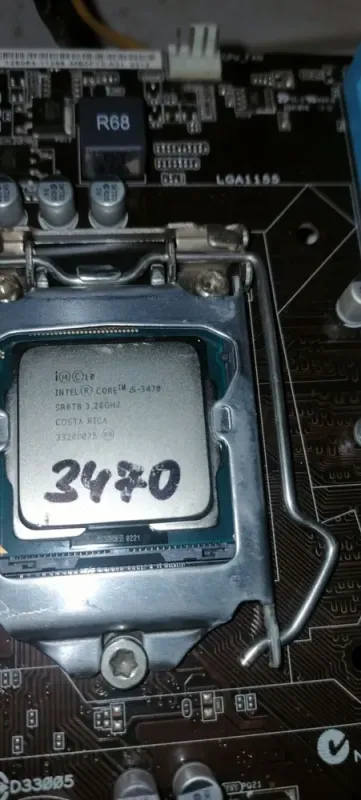 Комплект: Материнська плата Asus H61M-K / LGA1155 / Intel Core i5-3470 (4 ядра по 3.2 - 3.6 GHz) / 8 GB DDR3 / Intel HD Graphics 2500 б/в - зображення 5