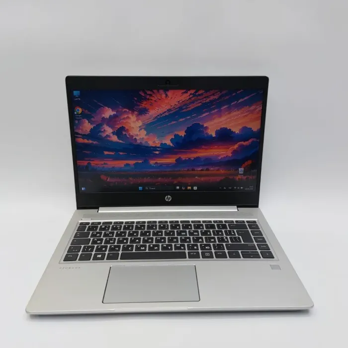 Ультрабук HP ProBook 445 G7 / 14" (1920x1080) IPS / AMD Ryzen 5 4500U (6 ядер по 2.3 - 4.0 GHz) / 16 GB DDR4 / 256 GB SSD / AMD Radeon RX Vega 6 / WebCam / HDMI / Windows 11 Pro б/в - зображення 2