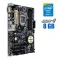 Комплект: материнська плата Asus Z170-P / LGA1151 / Intel Core i7-6700 (4 (8) ядра по 3,4 - 4,0 ГГц) / 32 ГБ DDR4 / Intel HD Graphics 530 + Кулер б/в