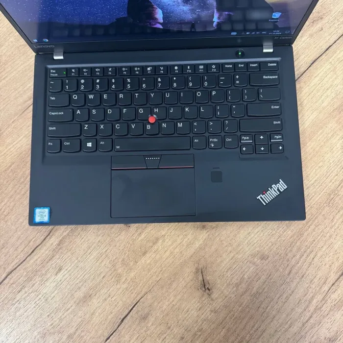 Ультрабук Lenovo ThinkPad X1 Carbon / 14" (1920x1080) IPS / Intel Core i5-7300U (2 (4) ядра по 2.6 - 3.5 GHz) / 8 GB DDR4 / 240 GB SSD / Intel HD Graphics 620 / WebCam б/в - зображення 7