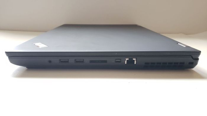 Мобільна робоча станція Lenovo ThinkPad P72 / 17.3" (1920x1080) IPS / Intel Core i7-8850H (6 (12) ядер по 2.6 - 4.3 GHz) / 32 GB DDR4 / 128 GB SSD + 512 GB SSD + 750 GB HDD / nVidia Quadro P2000, 4 GB GDDR5, 128-bit / WebCam б/в - зображення 5