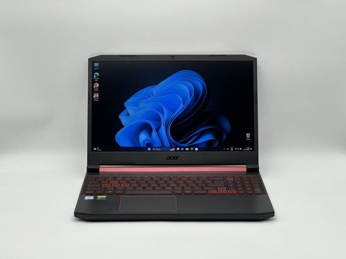 Ігровий ноутбук Acer Nitro 5 AN515-54-51M5 / 15.6" (1920x1080) IPS / Intel Core i5-9300H (4 (8) ядра по 2.4 - 4.1 GHz) / 16 GB DDR4 / 480 GB SSD / nVidia GeForce GTX 1050, 3 GB GDDR5, 128-bit / WebCam б/в - зображення 2