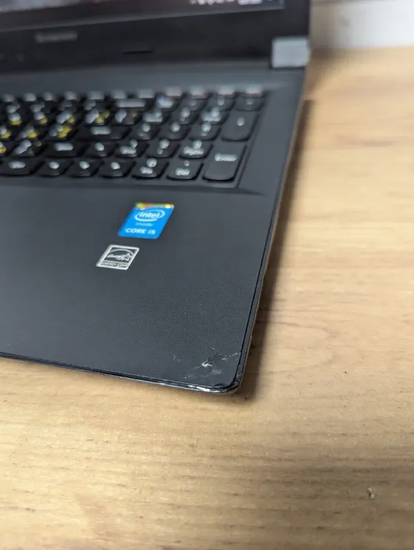 Ноутбук Б-клас Lenovo B50-70 / 15.6" (1366x768) TN / Intel Core i5-4210U (2 (4) ядра по 1.7 - 2.7 GHz) / 8 GB DDR3 / 128 GB SSD / Intel HD Graphics 4400 / WebCam б/в - зображення 4