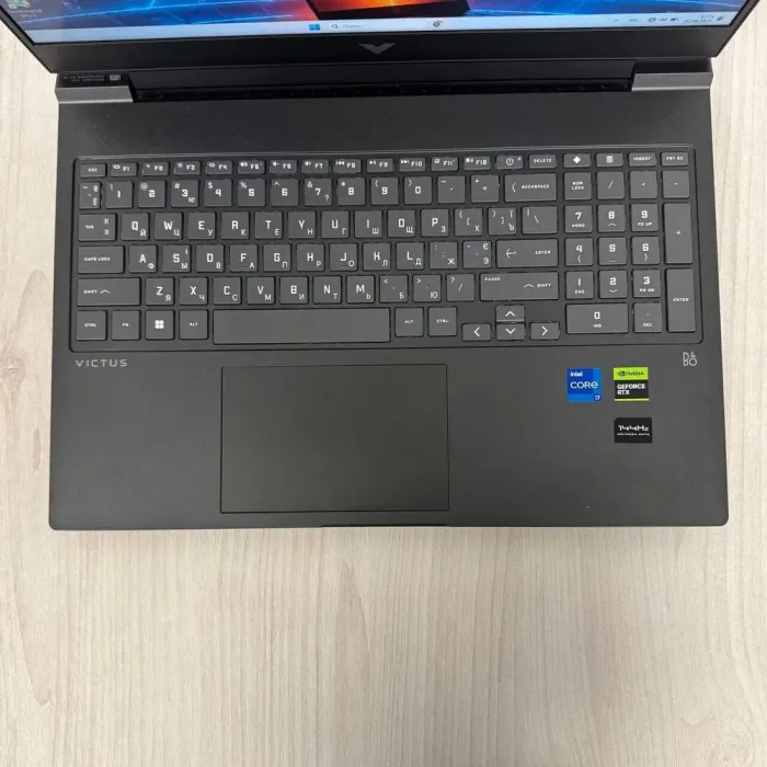 Ігровий ноутбук HP Victus 16t-r000 / 16.1" (1920x1080) IPS / Intel Core i7-13700H (14 (20) ядер по 2.4 - 5.0 GHz) / 16 GB DDR5 / 512 GB SSD NVMe / nVidia GeForce RTX 4070, 8 GB GDDR6, 128-bit / WebCam б/в - зображення 7