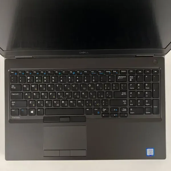Ноутбук Dell Precision 7540 / 15.6" (1920x1080) IPS / Intel Core i5-9400H (4 (8) ядра по 2.5 - 4.3 GHz) / 16 GB DDR4 / 256 GB SSD / Intel UHD Graphics 630 / HDMI б/в - зображення 3