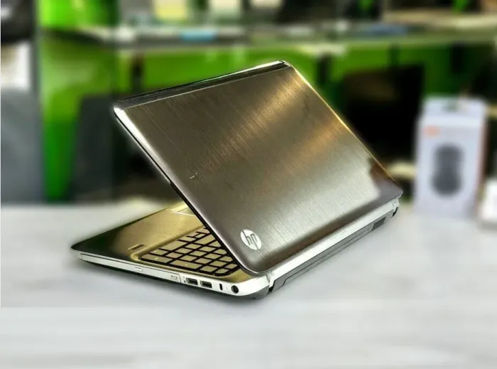 Ноутбук Б-клас HP Pavilion dv6-6135dx / 15.6" (1366x768) TN / AMD A8-3500M (4 ядра по 1.5 - 2.4 GHz) / 8 GB DDR3 / 128 GB SSD / AMD Radeon 6600M, 1 GB GDDR5, 32-bit / WebCam / Win 10 Pro б/в - зображення 5