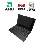 Ноутбук Toshiba Satellite C50 / 15.6" (1366x768) TN / AMD A4-5000 (4 ядра по 1.5 GHz) / 6 GB DDR3 / 320 GB HDD / AMD Radeon HD 8330 Graphics / WebCam б/в