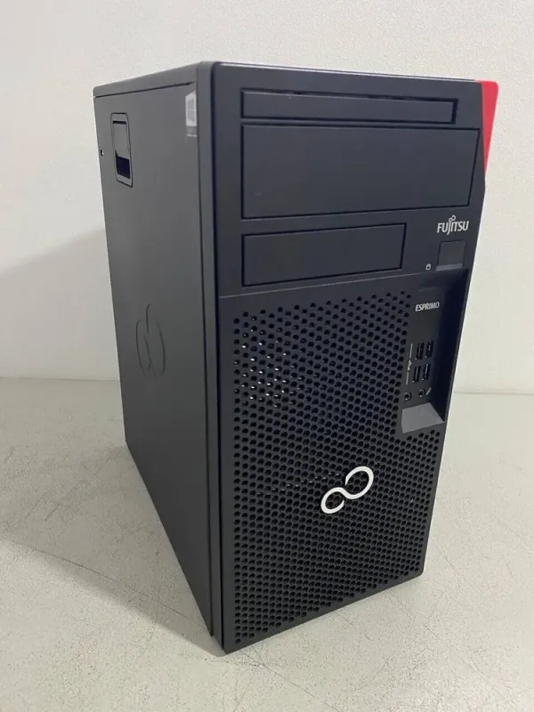 Комп'ютер Fujitsu Esprimo P558 E85 Tower / Intel Core i3-8100 (4 ядра по 3.6 GHz) / 8 GB DDR4 / 240 GB SSD + 500 GB HDD / Intel UHD Graphics 630 б/в - зображення 2
