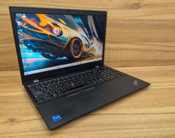Ноутбук Lenovo ThinkPad L15 Gen2 / 15.6" (1920x1080) IPS / Intel Core i5-1135G7 (4 (8) ядра по 2.4 - 4.2 GHz) / 16 GB DDR4 / 480 GB SSD / Intel Iris Xe Graphics / WebCam / Windows 11 б/в - зображення 4