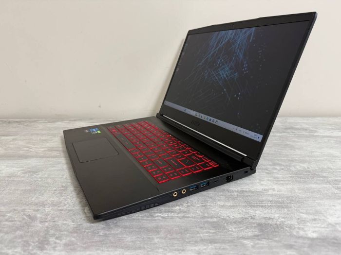 Ігровий ноутбук MSI GF63 Thin 11UC / 15,6" (1920x1080) IPS / Intel Core i5-11400H (6 (12) ядер по 2,7 - 4,5 ГГц) / 16 ГБ DDR4 / 512 ГБ SSD / nVidia GeForce RTX 3050, 4 ГБ GDDR6, 128-біт / WebCam / Win 11 Home б/в - зображення 4