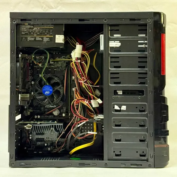 Комп'ютер Б-клас PrimePC Solo Tower / Intel Core i5-4440 (4 ядра по 3.1 - 3.3 GHz) / 8 GB DDR3 / 120 GB SSD + 500 GB HDD / nVidia GeForce GT 710, 1 GB GDDR3, 64-bit / DVD-ROM / 360W б/в - зображення 5