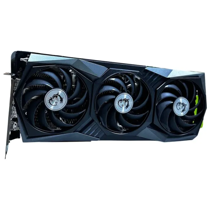 Дискретна відеокарта MSI GeForce RTX 3060 Ti Gaming Trio LHR, 8 GB GDDR6, 256-bit / 1x HDMI, 3x DisplayPort / Коробка / (RTX 3060 Ti GAMING Z TRIO8G LHR) б/в - зображення 1