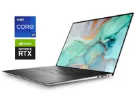 Ігровий ноутбук Dell XPS 15 9510 / 15.6" (1920x1200) IPS / Intel Core i9-11900H (8 (16) ядер по 2.1 - 4.9 GHz) / 32 GB DDR4 / 512 GB SSD NVMe / nVidia GeForce RTX 3050 Ti, 4 GB GDDR6, 128-bit / WebCam б/в