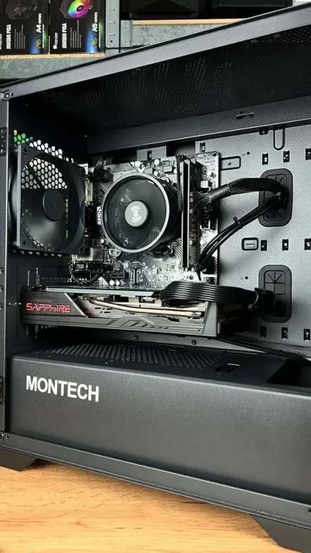 Збірка під замовлення: ігровий ПК GameMax Infinity Mini Tower / AMD Ryzen 5 3600 (6 (12) ядер по 3.6 - 4.2 GHz) / 16 GB DDR4 / 480 GB SSD / AMD Radeon RX 5600 XT, 6 GB GDDR6, 192-bit / 550W б/в - зображення 7