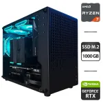 Збірка на замовлення ігровий ПК Jonsbo Z20 Black Tower / AMD Ryzen 7 9700X (8 (16) ядер по 3,8 - 5,5 ГГц) / 32 ГБ DDR5 / 1000 ГБ SSD M.2 / nVidia GeForce RTX 5070 Ti, 16 ГБ GDDR7, 256-bit / 750 Вт