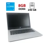 Ноутбук HP Probook 640 G4 / 14" (1920x1080) IPS / Intel Core i5-7300U (2 (4) ядра по 2.6 - 3.5 GHz) / 8 GB DDR4 / 240 GB SSD / Intel HD Graphics 620 / WebCam б/в
