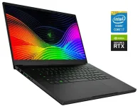 Ігровий ноутбук Б-клас Razer Blade 15 RZ09-0300 / 15.6" (1920x1080) IPS / Intel Core i7-9750H (6 (12) ядер по 2.6 - 4.5 GHz) / 16 GB DDR4 / 128 GB SSD M.2 + 1000 GB HDD / nVidia GeForce RTX 2060, 6 GB GDDR6, 192-bit / WebCam б/в