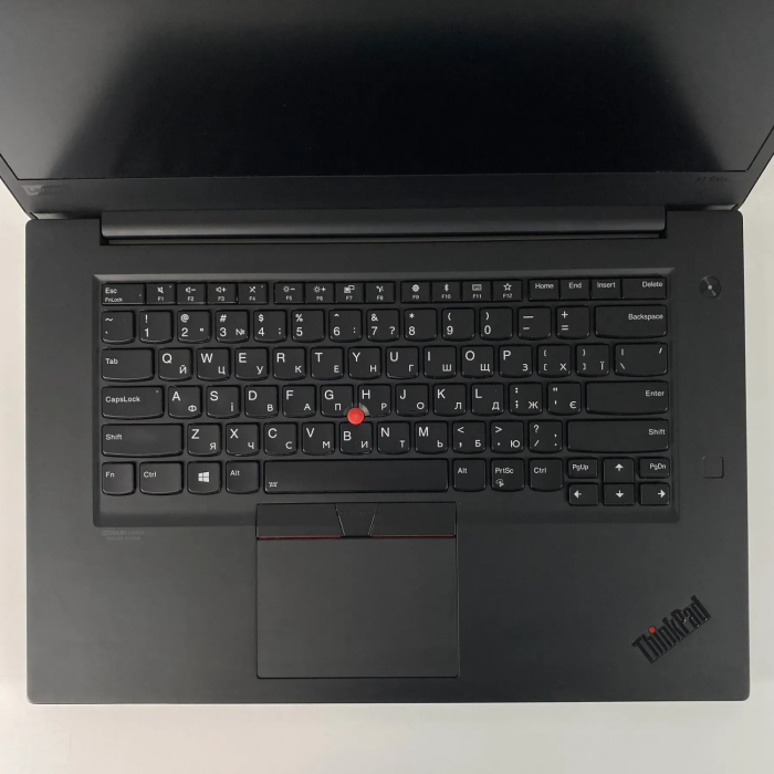 Ігровий ноутбук Lenovo ThinkPad X1 Extreme Gen 2 / 15,6" (1920x1080) IPS / Intel Core i5-9400H (4 (8) ядра по 2,5 - 4,3 ГГц) / 16 ГБ DDR4 / 512 ГБ SSD / nVidia GeForce GTX 1650 Max-Q, 4 ГБ GDDR5, 128-біт / Веб-камера / Сканер відбитків пальців б/в - зображення 3