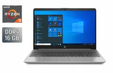 Ноутбук HP 255 G8 / 15.6" (1920x1080) IPS / AMD Ryzen 3 3250U (2 (4) ядра по 2.6 - 3.5 GHz) / 16 GB DDR4 / 512 GB SSD / AMD Radeon Vega 3 Graphics / WebCam / Windows 10 б/в