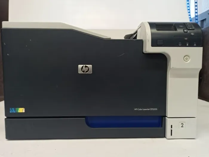 Принтер HP Color LaserJet Professional CP5225dn (CE712A) / Лазерний кольоровий друк / 600x600 dpi / A3 / 30 стор/хв / Ethernet, USB 2.0 / ePrint б/в - зображення 2