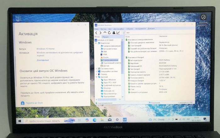 Ультрабук Asus VivoBook 14 F412F / 14" (1920x1080) TN / Intel Pentium Gold 5405U (2 (4) ядра по 2.3 GHz) / 8 GB DDR4 / 128 GB SSD / Intel UHD Graphics / WebCam / Win 10 Home б/в - изображение 10