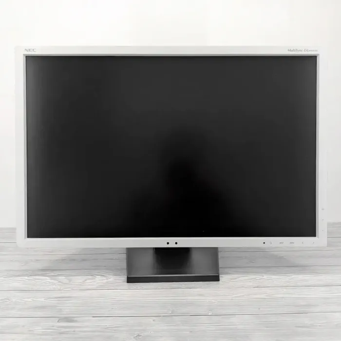 Монітор NEC MultiSync EA244WMi / 24" (1920x1200) IPS / USB-Hub, VGA, DVI, HDMI, DisplayPort, Audio / Вбудовані колонки 2x 1W / VESA 100x100 б/в - зображення 2