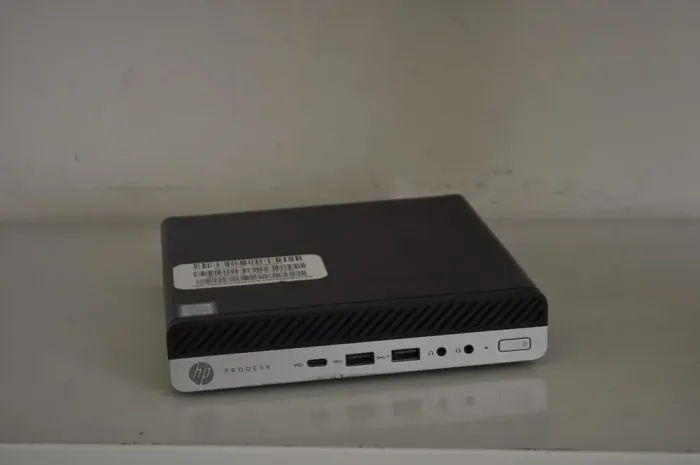 Неттоп Б-клас HP ProDesk 600 G5 Mini USFF / Intel Core i3-9100T (4 ядра по 3.1 - 3.7 GHz) / 8 GB DDR4 / 256 GB SSD M.2 / Intel UHD Graphics 630 / Windows 11 Proб/в - зображення 4