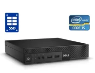 Неттоп Dell OptiPlex 9020M USFF / Intel Core i5-4590T (4 ядра по 2.0 - 3.0 GHz) / 8 GB DDR3 / 256 GB SSD / Intel HD Graphics 4600 б/в