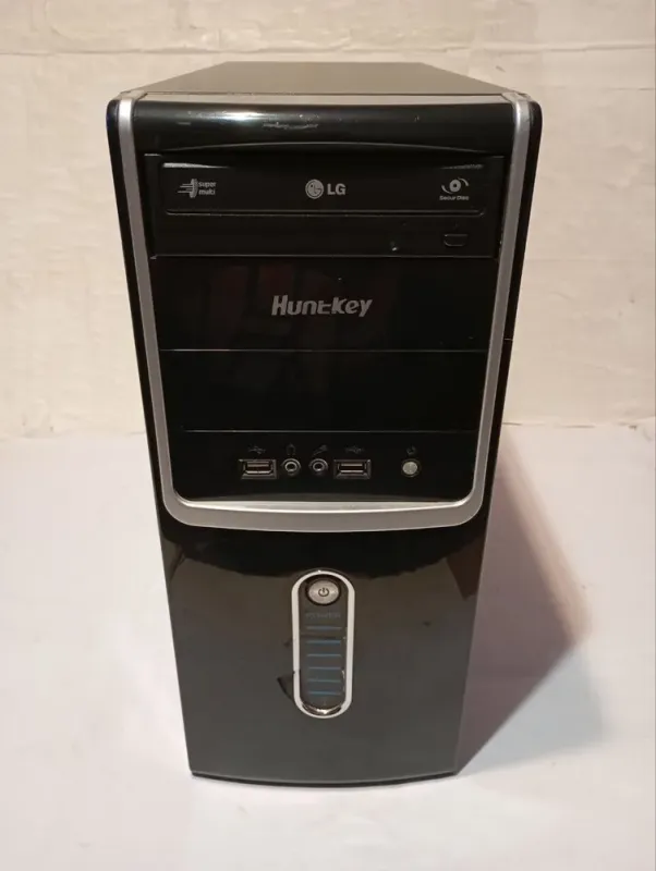ПК Б-клас HuntKey Tower / AMD Athlon II X3 450 (3 ядра по 3.2 GHz) / 8 GB DDR3 / 64 GB SSD + 250 GB HDD / nVidia GeForce 7600 GS, 512 MB DDR2, 128-bit / Win 7 б/в - зображення 2