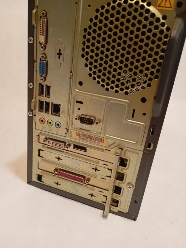 ПК Б-клас Lenovo ThinkCentre Edge 72 Tower / Intel Core i5-2400 (4 ядра по 3.1 - 3.4 GHz) / 8 GB DDR3 / 250 GB HDD / AMD Radeon HD 7450, 1 GB GDDR3, 64-bit / DVD-RW б/в - зображення 7