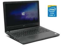 Ноутбук Б-клас Dell Latitude 3570 / 15.6" (1366x768) TN / Intel Core i7-6500U (2 (4) ядра по 2.5 - 3.1 GHz) / 8 GB DDR3 / 256 GB SSD / nVidia GeForce 920M, 2 GB DDR3, 64-bit / WebCam б/в