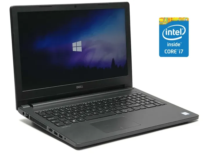 Ноутбук Б-клас Dell Latitude 3570 / 15.6" (1366x768) TN / Intel Core i7-6500U (2 (4) ядра по 2.5 - 3.1 GHz) / 8 GB DDR3 / 256 GB SSD / nVidia GeForce 920M, 2 GB DDR3, 64-bit / WebCam б/в - зображення 1