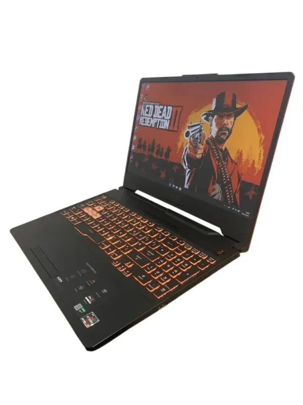 Ігровий ноутбук Asus TUF Gaming A15 FA506IH / 15.6" (1920x1080) IPS / AMD Ryzen 5 4600H (6 (12) ядер по 3.0 - 4.0 GHz) / 16 GB DDR4 / 512 GB SSD / nVidia GeForce GTX 1650, 4 GB GDDR6, 128-bit / WebCam б/в - зображення 4