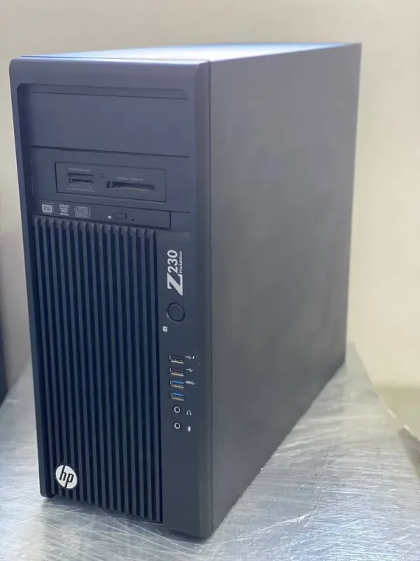 Робоча станція HP Workstation Z230 Tower / Intel Core i7-4770K (4 (8) ядра по 3.5 - 3.9 GHz) / 16 GB DDR3 / 256 GB SSD + 500 GB HDD / nVidia GeForce GTX 750 Ti, 2 GB GDDR5, 128-bit / DVD-ROM б/в - зображення 2