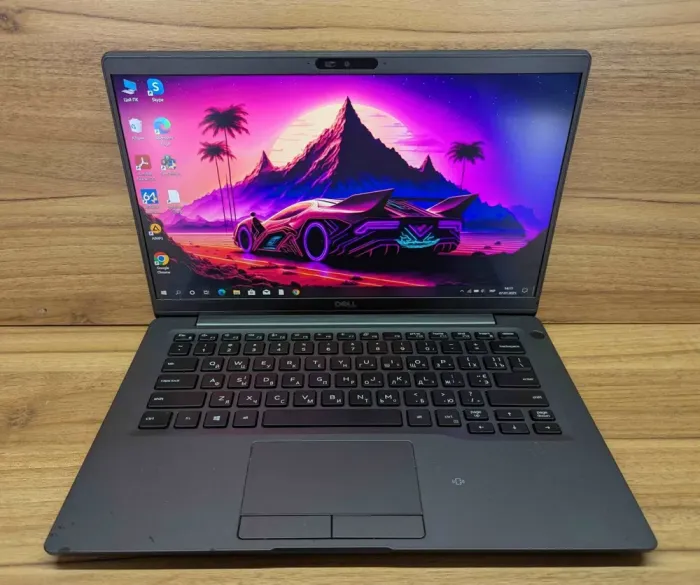 Ультрабук Dell Latitude 7400 / 14" (1920x1080) IPS / Intel Core i5-8265U (4 (8) ядра по 1.6 - 3.9 GHz) / 16 GB DDR4 / 512 GB SSD / Intel UHD Graphics / WebCam / Windows 10 б/в - зображення 2