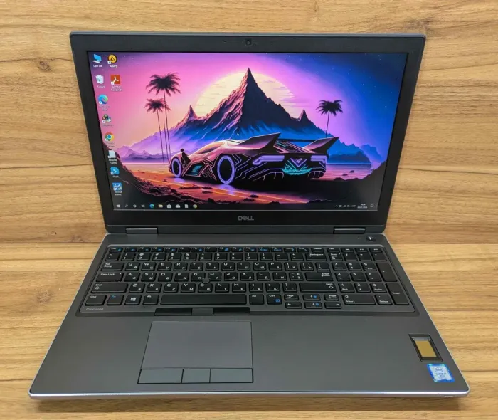 Мобільна робоча станція Dell Precision 7540 / 15,6" (1920x1080) IPS / Intel Core i7-9850H (6 (12) ядер по 2,6 - 4,6 ГГц) / 32 ГБ DDR4 / 512 ГБ SSD / nVidia Quadro RTX 3000, 6 ГБ GDDR6, 192-біт / WebCam / TouchID / Windows 10 б/в - зображення 2
